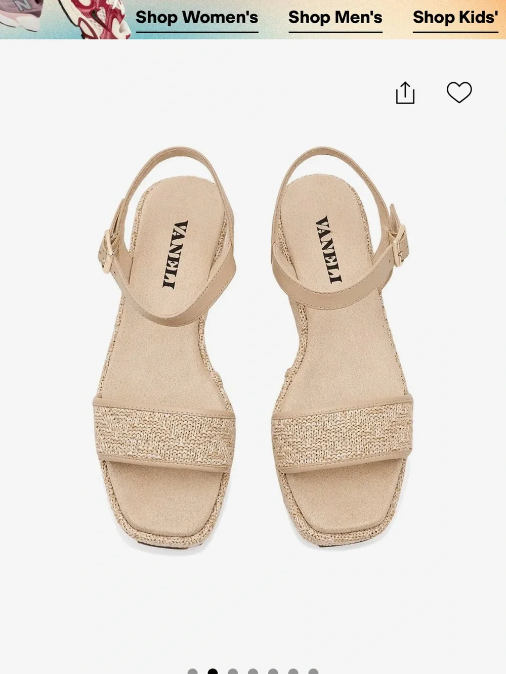 Vaneli woven platform